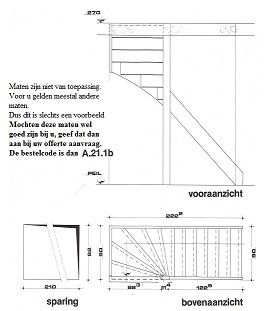 bovenkwarttrap links